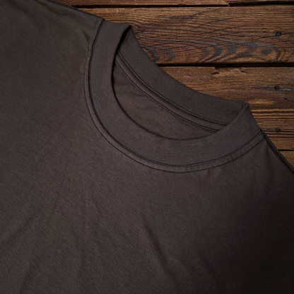 Playera Oversized 220 gsm Cafe