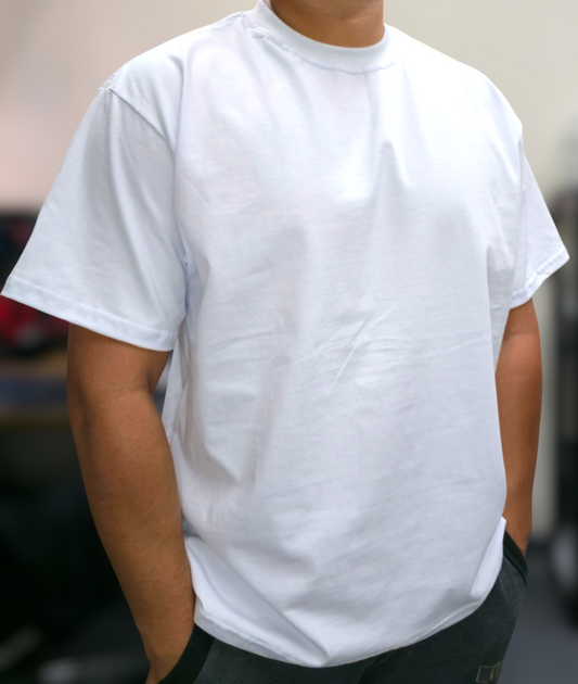 Playera Semi Oversize 220 gms BLANCA
