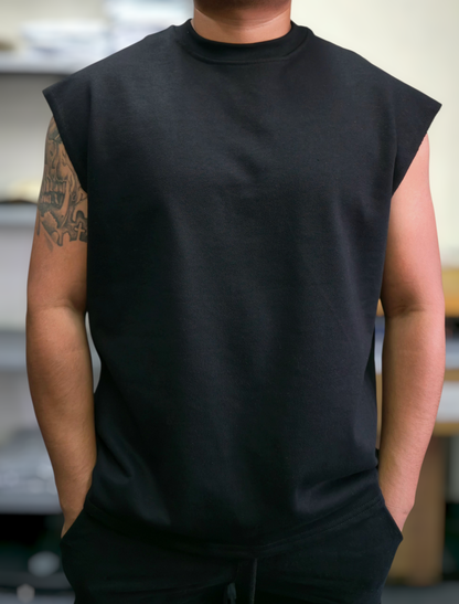Playera Tank 300 gms NEGRA