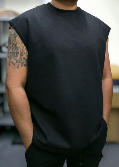 Playera Tank 300 gms NEGRA