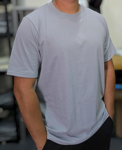 Playera Regular Fit 200 gsm GRIS PERLA
