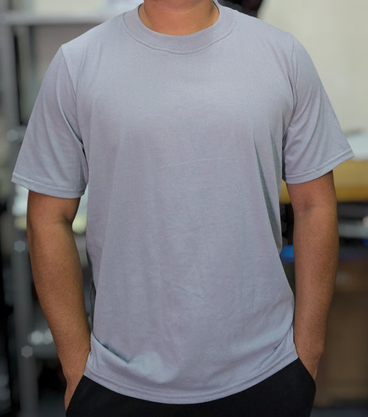 Playera Regular Fit 200 gsm GRIS PERLA