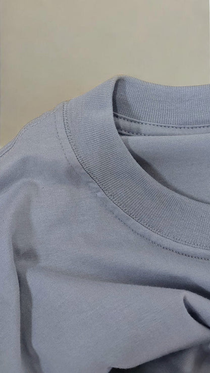 Playera Regular Fit 200 gsm GRIS PERLA