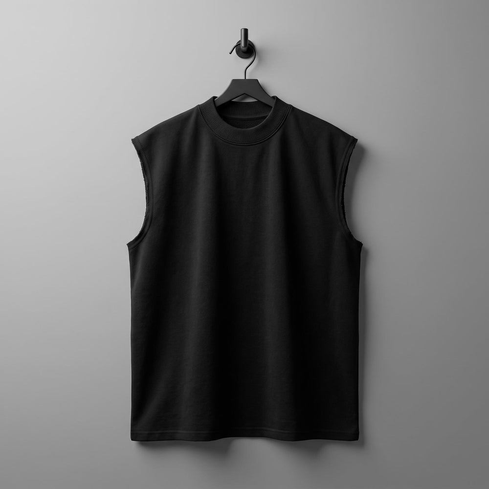 Playera Tank 300 gms NEGRA