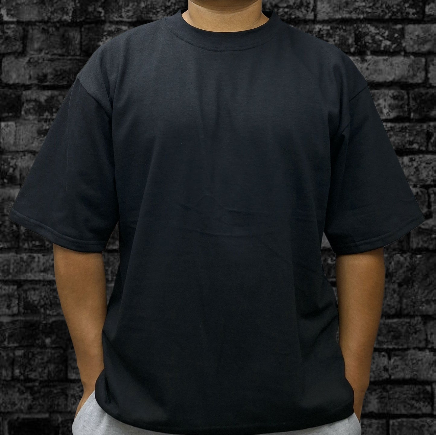 Playera Oversize 280gsm NEGRA