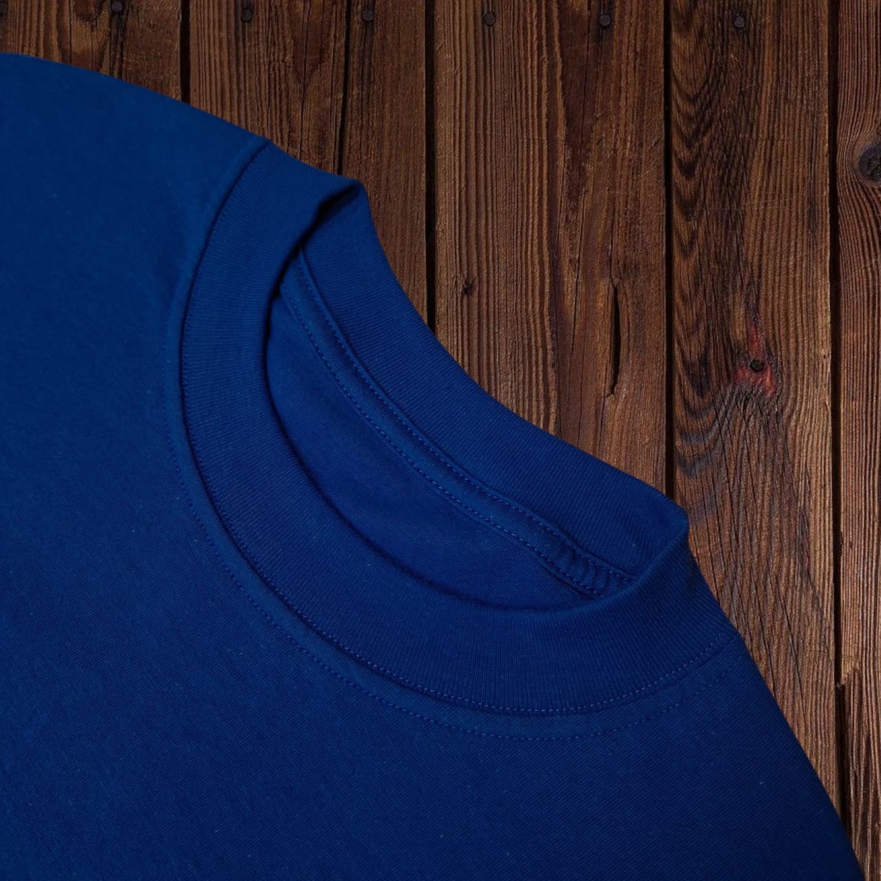 Playera Regular Fit 200 gsm Azul Acero