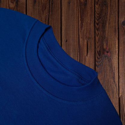 Playera Regular Fit 200 gsm Azul Acero