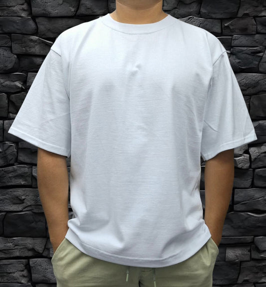 Playera Oversize 280gsm BLANCA