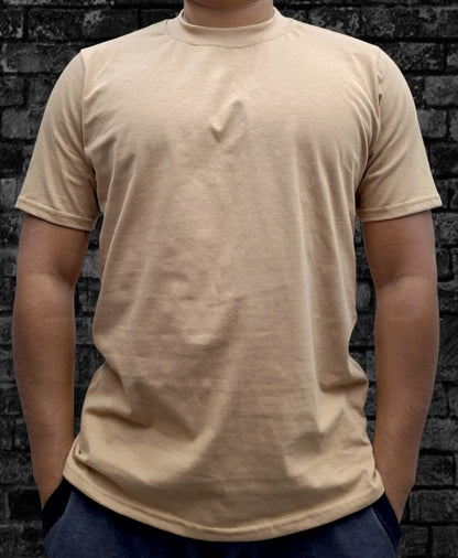 Playera Regular Fit 200 gsm Caqui