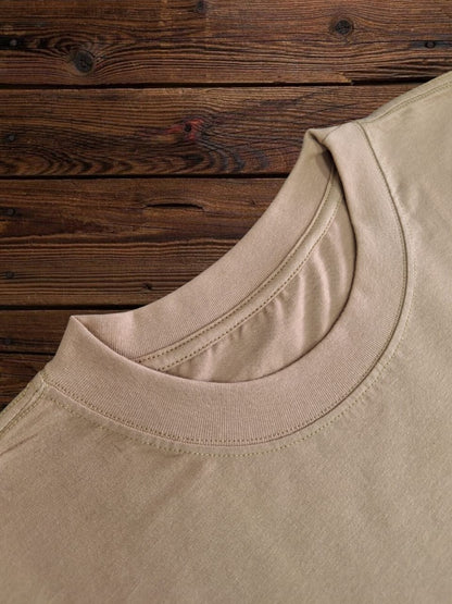 Playera Oversized 220 gsm Caqui