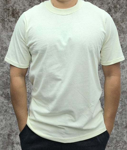 Playera Regular Fit 200 gsm Hueso