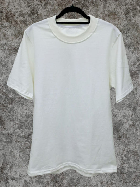 Playera Regular Fit 220 gsm Ivory