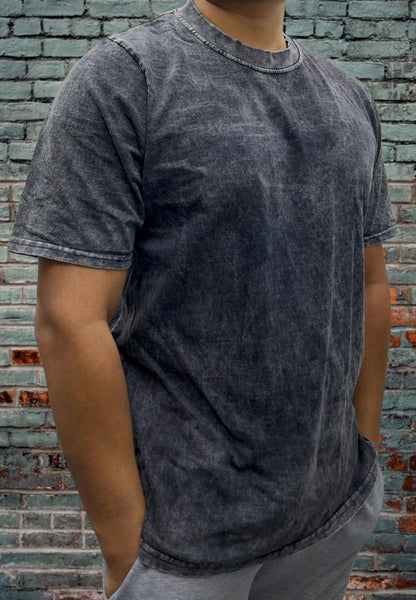 Playera Regular Fit 220gsm Acid Wash