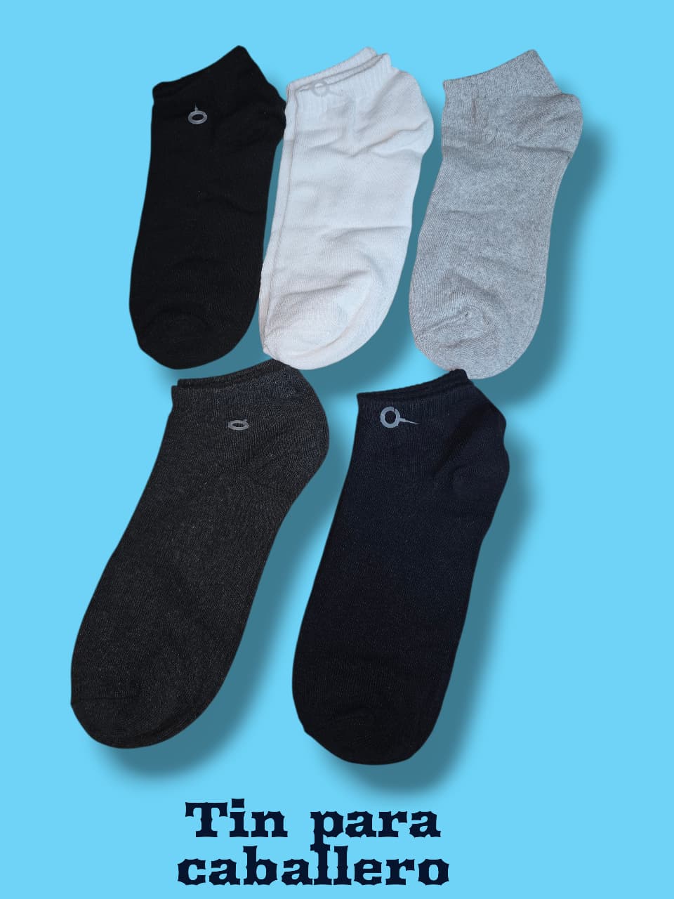 Paquete de calcetas para caballero 60 PARES SURTIDOS