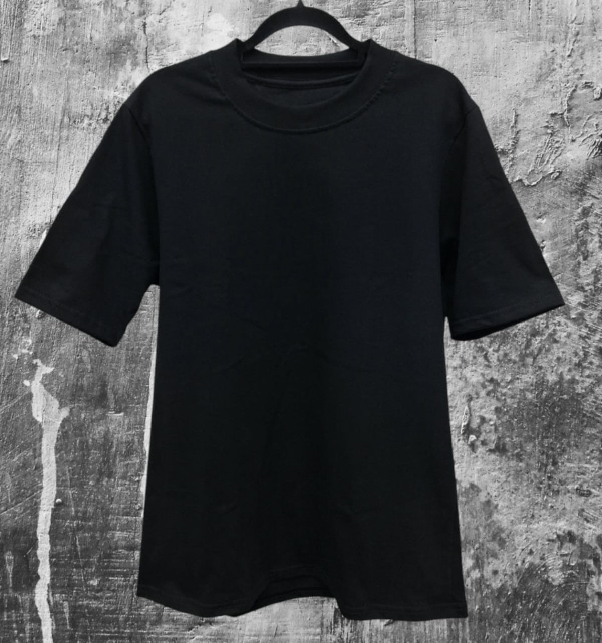 Playera Regular Fit 220 gsm Negra