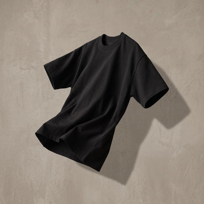 Playera Oversized 240 gsm Negra