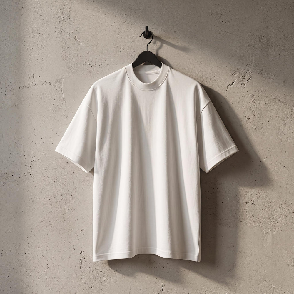 Playera Semi Oversize 240 gms BLANCA