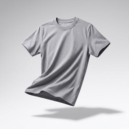 Playera Regular Fit 200 gsm GRIS PERLA